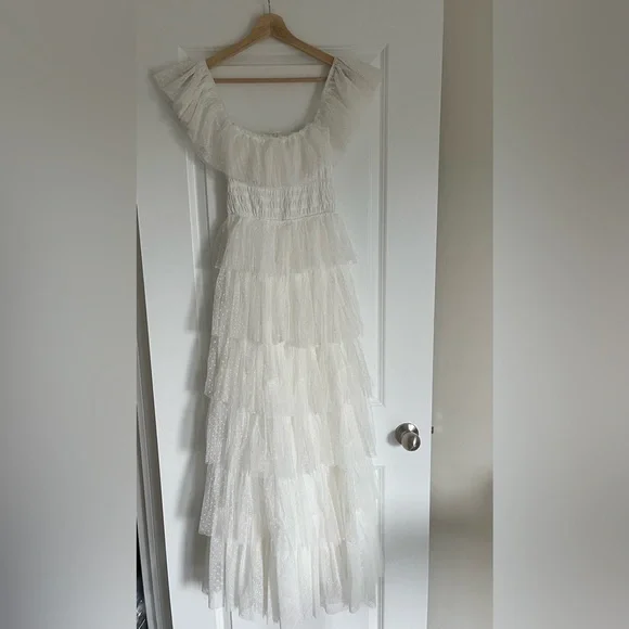 Tulle Ruffle Dress💗 - Picture 2 of 3